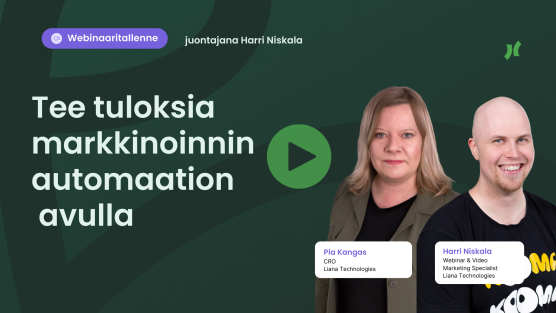 Webinaaritallenne: Tee tuloksia markkinoinnin automaation avulla