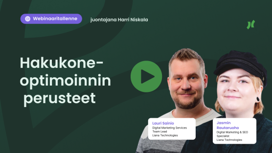 Webinaaritallenne: Hakukoneoptimoinnin perusteet