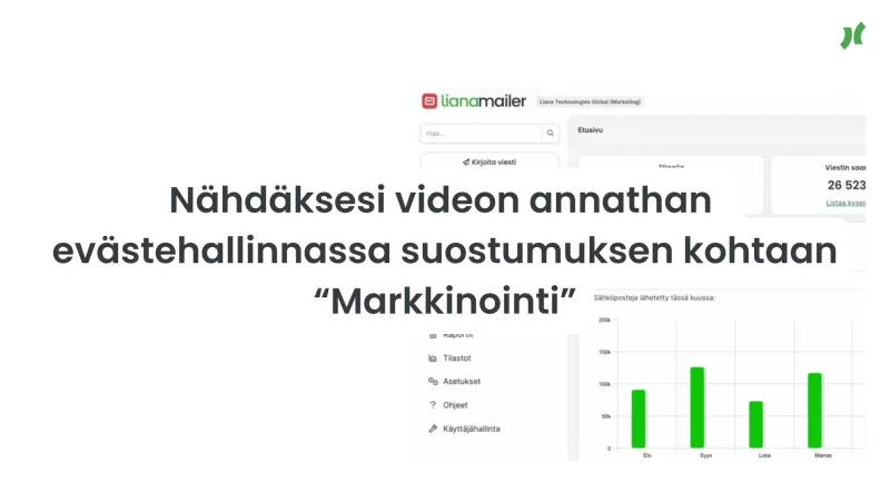 Näin lähetät tekstiviestikampanjat LianaMailerilla